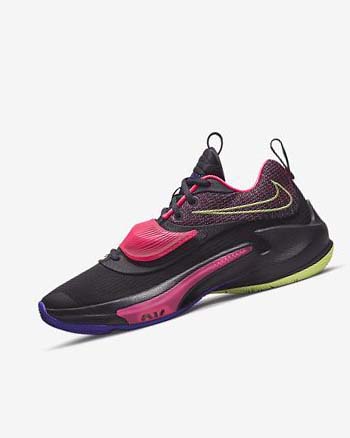 Nike Zoom Freak 3 Morados Rosas Morados Azules Claro | MX 2437